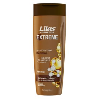 LILAS COSMETICS Shampooing kératine pour cheveux très secs 180ml