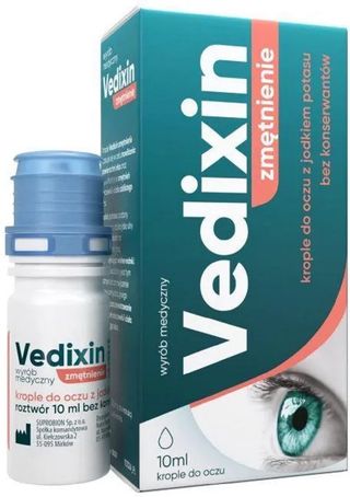 Vedixin Zmętnienie Krople do oczu, 10 ml