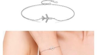 ვერცხლის სამაჯური თვითმფრინავით