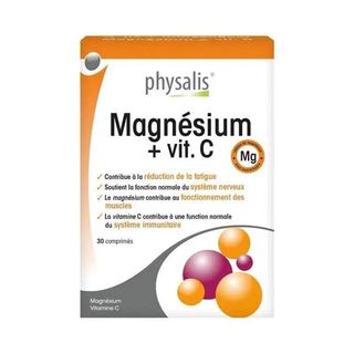Physalis Magnésium bisglycinate + Vit C 30 Comprimés