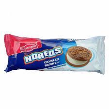 Haansbro Noreos Sandwich Biscuits Vanilla Flavoured 23G