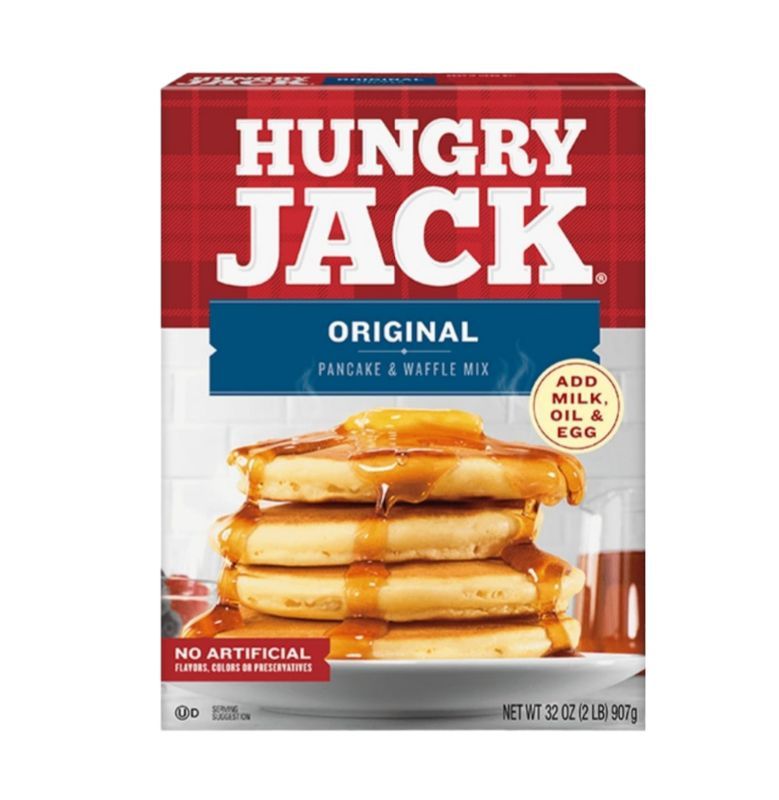 Hungry Jack Original Pancake&Waffle Mix 907G