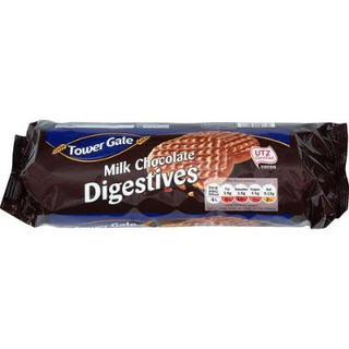 TOWER GATE MILK CHOCOLATE DIGESTIVE 300G