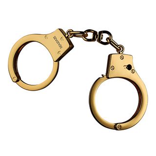 Металлические наручники LOCKINK Pretty-sub Handcuffs, Золотой (13.3.37)