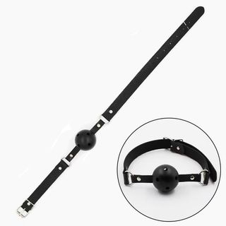 Кляп-шарик "Классика", Черный (13.4.23)