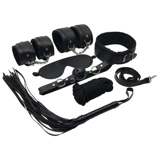 Набор БДСМ "Основы наслаждения", Черный (13.13.29)