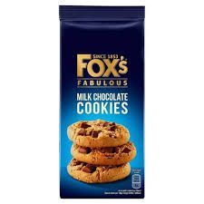 Foxs Fabulous Milk Chocolate Cookies 180G