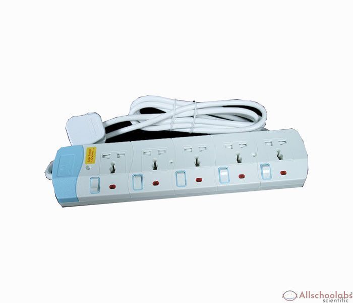 Wpi 5 Ways 13A Power Extension Socket 6415