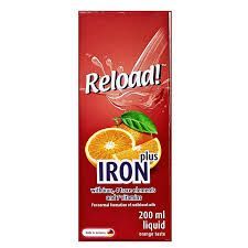 Reload Iron Plus Syrup