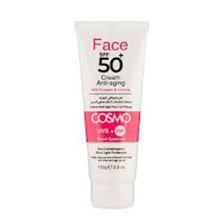 COSMO FACE SPF 50 WITH TURMERIC & LICORICE ANTI-AGING CREAM