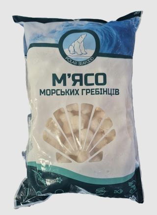 М`ясо гребінців 80/100 с/м (1кг)