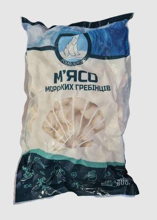М`ясо гребінців 40/60 с/м (1кг)