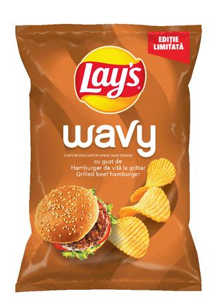 Lay'S Wavy Hamburger 115G