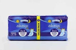 ALWAYS MAXI THICK EXTRA LONG 14'S