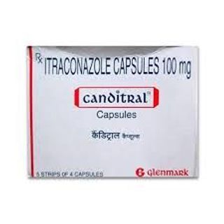 CANDITRAL CAPS 100MG 12`S