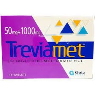 TREVIAMET 50/1000MG 14`S