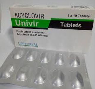 UNIVIR 400MG 10`S