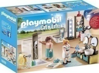 Salle de bains avec douche italienne