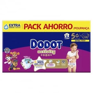 Box Fraldas Activity 12-17kg T5+ Dodot (emb. 126 un)