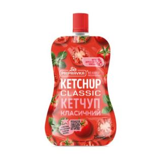 Кетчуп 250 г Приправка Класичний д/пак