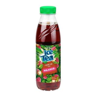 Холодний чай 1,5 л Своя Лінія Чорний зі смаком Малина ПЕТ