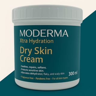 MODERMA XTRA HYDRATION DRY SKIN CREAM 300ML