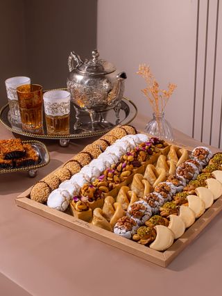 Plateau de gâteau marocains aux amandes 1,7kg