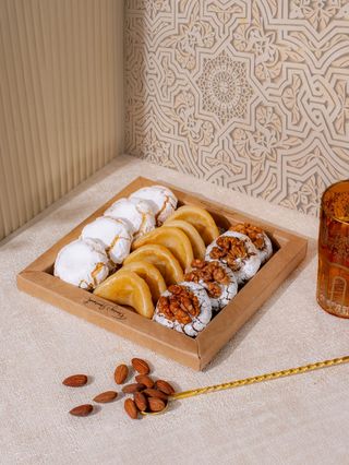 Plateau de gâteau marocains aux amandes 380g