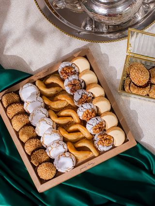 Plateau de gâteau marocains aux amandes 800g