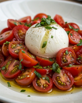 Salade burrata