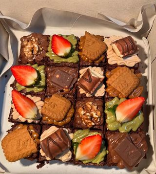 Mini brownies Par pièce