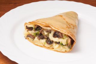 Crêpe pomme de terre champignons Par pièce