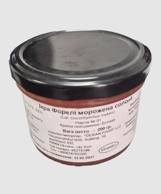 Ікра форель 200г