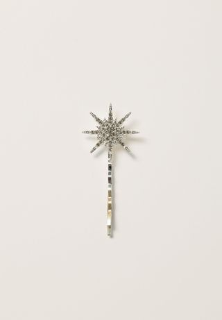 Horquilla Estrella Mediana Plateado