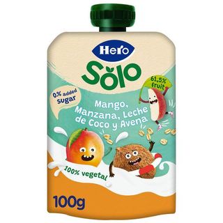 Bolsita Bio De Mango, Avena Y Coco Hero, Doypack 100 G