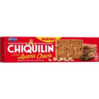 Galleta Chiquilín De Avena Y Chocolate Artiach, Paquete 180 G