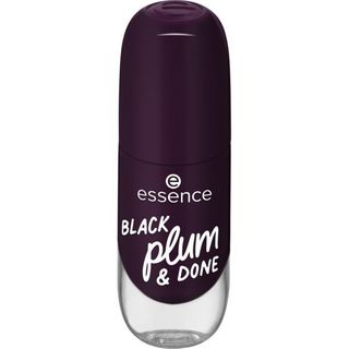 Laca De Uñas Gel Nail Colour 84 Black Plum&Done Essence, 1 Ud