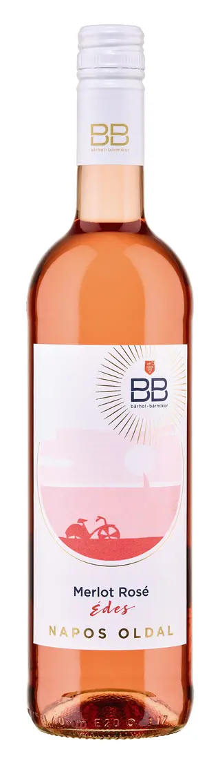 BB Merlot Rosé - slatko rosé vino 0,75l