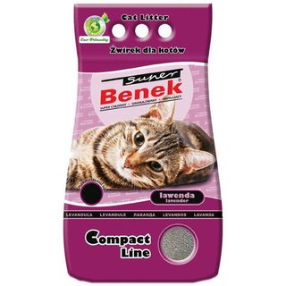 Żwirek dla kota BENEK Compact Lawenda 5L/4,3kg
