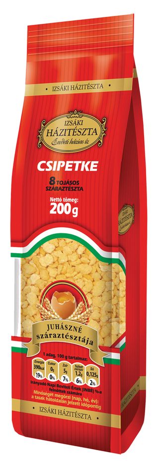 Kidano testo 200g Izsáki-Dom.testenina sa 8 jaja