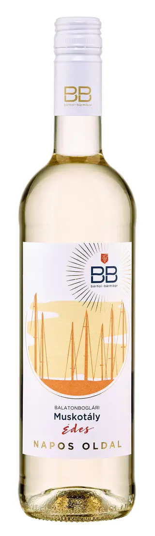 BB Muskotály- slatko belo vino 0,75l