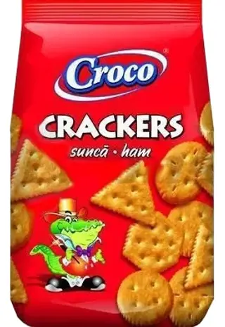 Croco-Krekeri sa ukusom šunke 100g