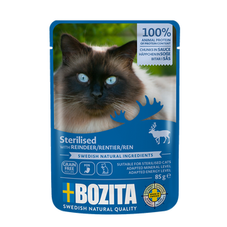 Bozita sterilised kawałki w sosie z reniferem 85g
