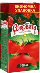 Сік Соковита Томатний з м`якоттю 1.93 л