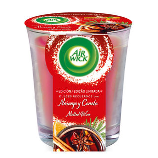 Air Wick Vela Aromática Naranja y Canela 1u