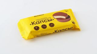 Конфеты шоколадные "Капсы" (с арахисовой начинкой), 50г