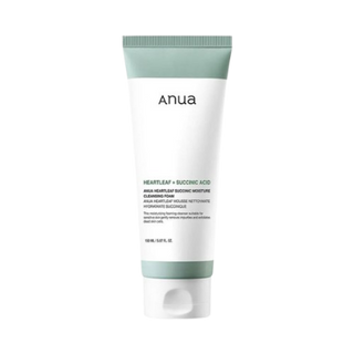ANUA HEARTLEAF SUCCINIC MOISSANCE CLEANSING FOAM 150ML