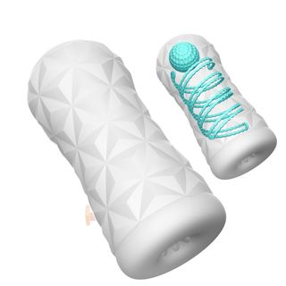 Pretty Love Victoria masturbador blanco, 15 x 6.3 cm