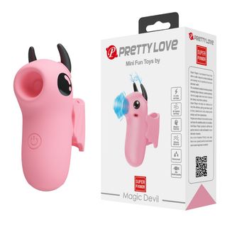 Вібростимулятор PRETTY LOVE MAGIC DEVIL, 10 thrusting settings 1 electric shock function (AFBI-300070-1)