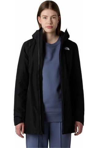 The North Face hikesteller chaqueta impermeable insulada mujer Negro S 1001048893